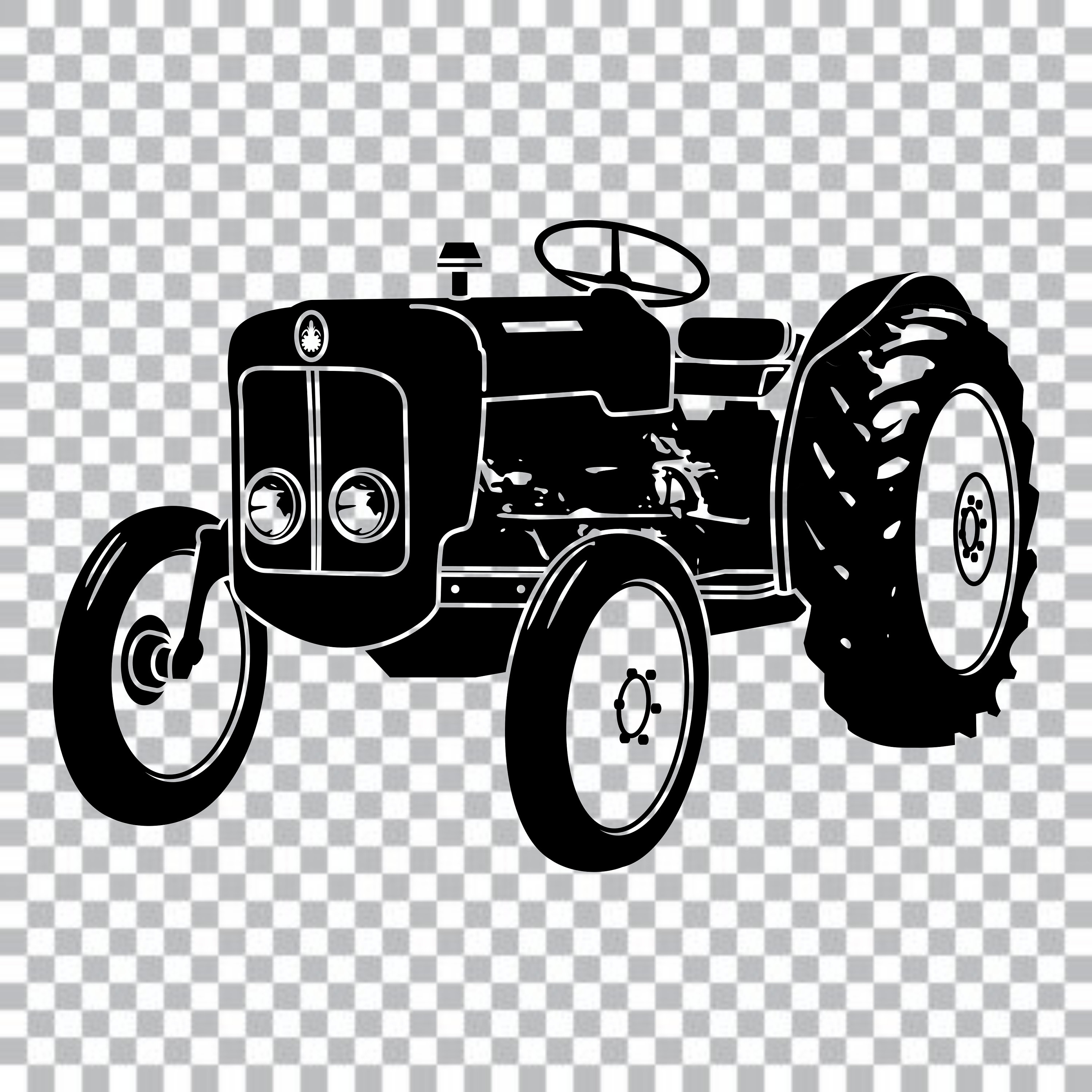 Tractor SVG Vector Clipart, Tractor Svg, Ford y Fordson, Tractor PNG