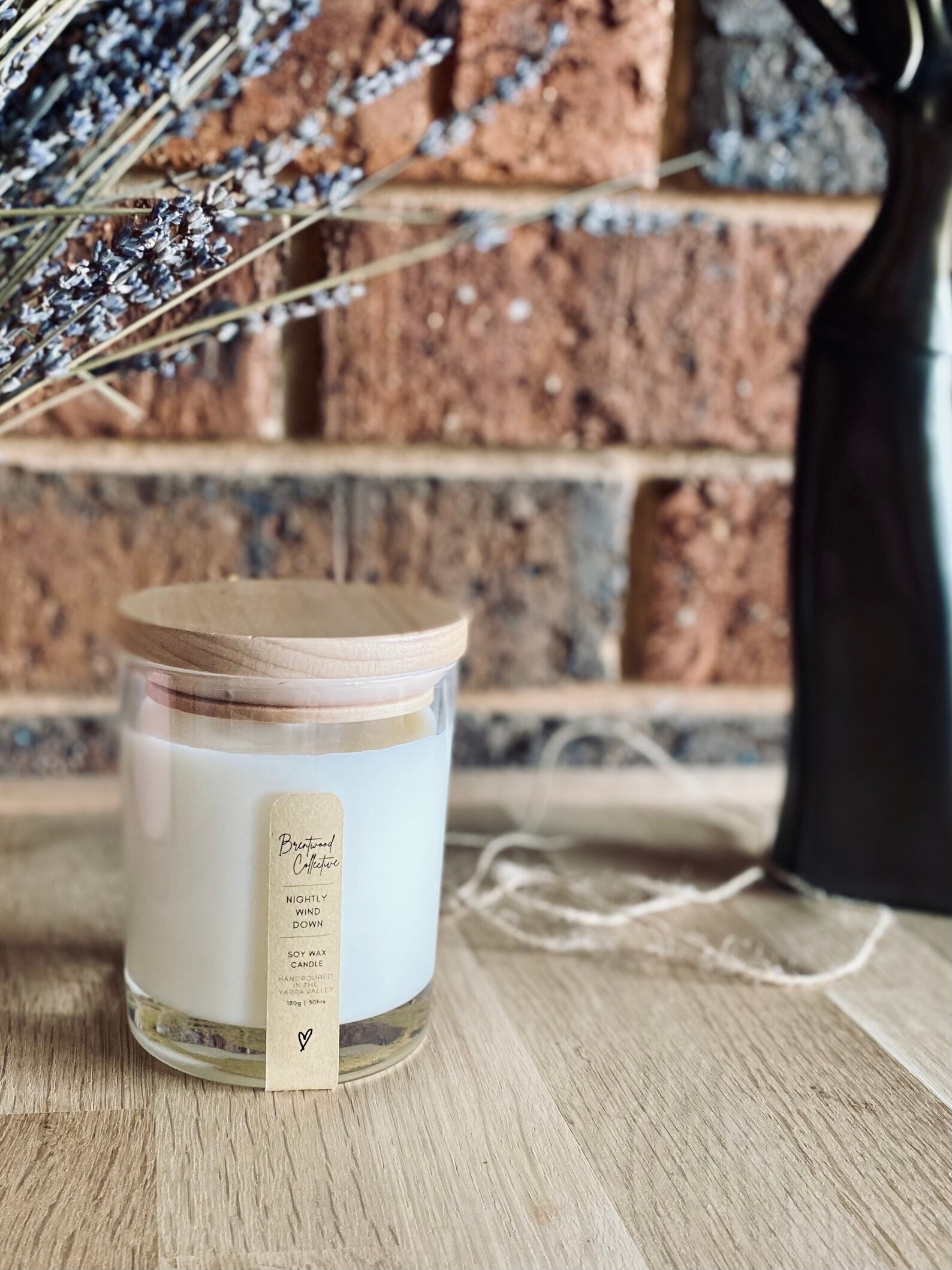 Lavender & Ylangylang Scented Candles Nightly Wind Down Soy Wax