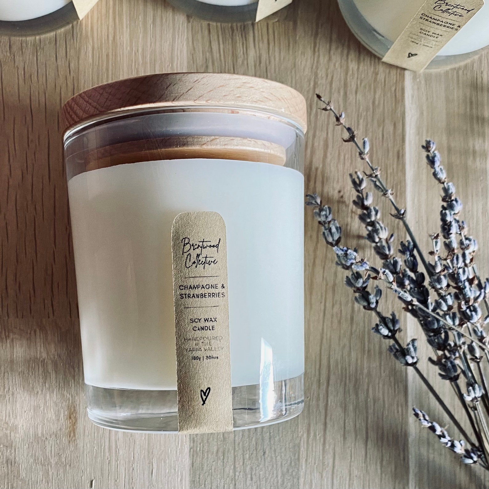 Lavender & Ylangylang Scented Candles Nightly Wind Down Soy Wax