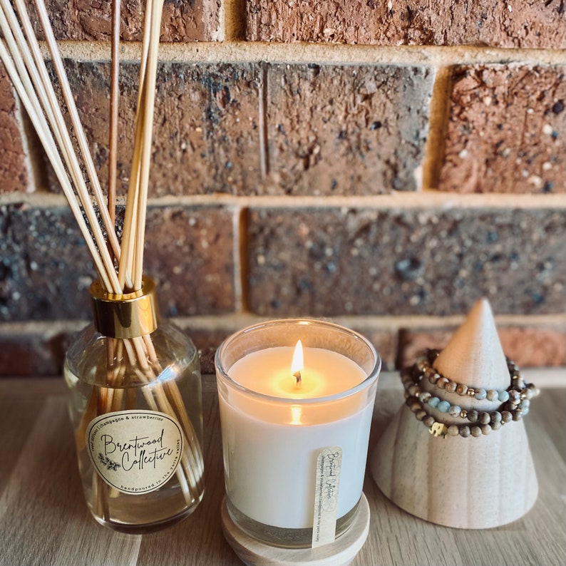 Coconut Lime & Pineapple Scented Soy Candle the Perfect Etsy