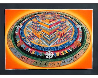 Mandala Kalachakra 3D, Rueda del Tiempo - SS Dalai Lama