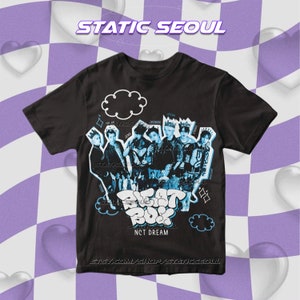 Kpop, NCT Dream "Beat Box" Grunge Unisex Vintage Style T-Shirt