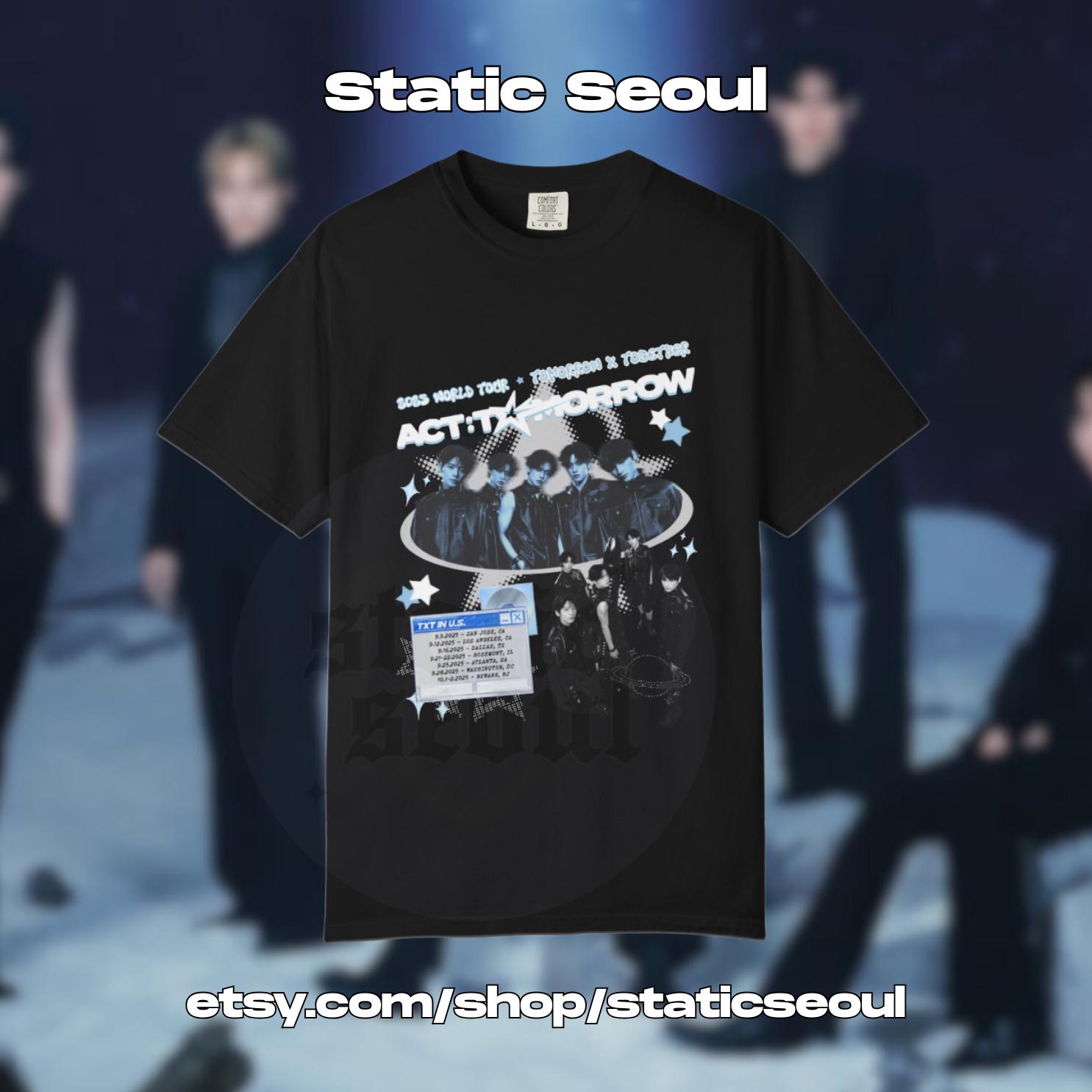 Txt Tour Shirt - Etsy