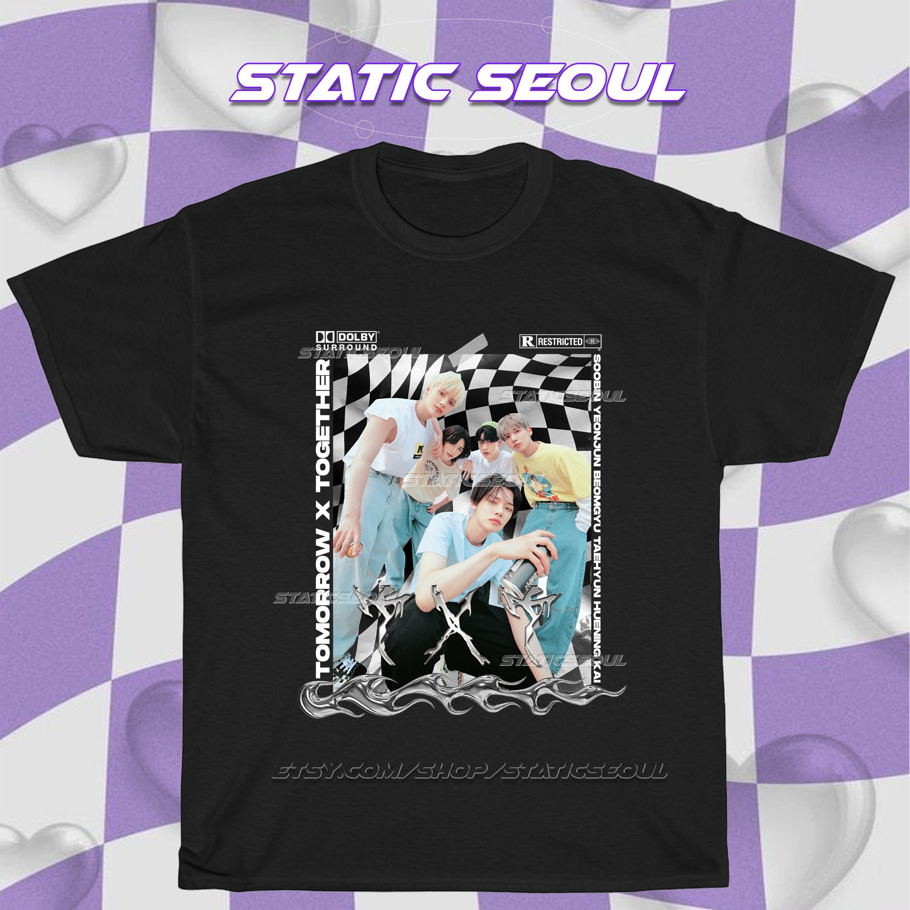 紫③ TXT MOAXTOGETHER Tシャツ Mサイズ トレカ2枚付 | kinderpartys.at