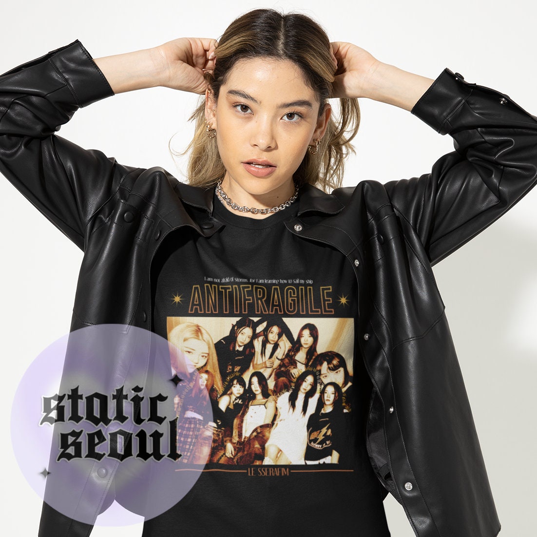 Lesserafim Shirt - Etsy