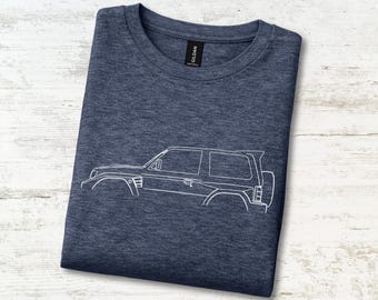 Widebody Dakar Homologation T-Shirt 1997-1999 Rally Raid Homologation SUV Tee Geburtstagsgeschenk für Papa