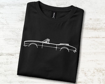 Sixties Drop Top Pony T-Shirt 1967 American V8 Convertible Cruise Classic Tee Geschenk für Opa