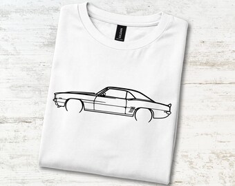 Sixty Seven Muscle Coupé T-Shirt, 1967, amerikanischer Pony V8 der ersten Generation, klassisches Straßen-T-Shirt, Geschenk für Opa