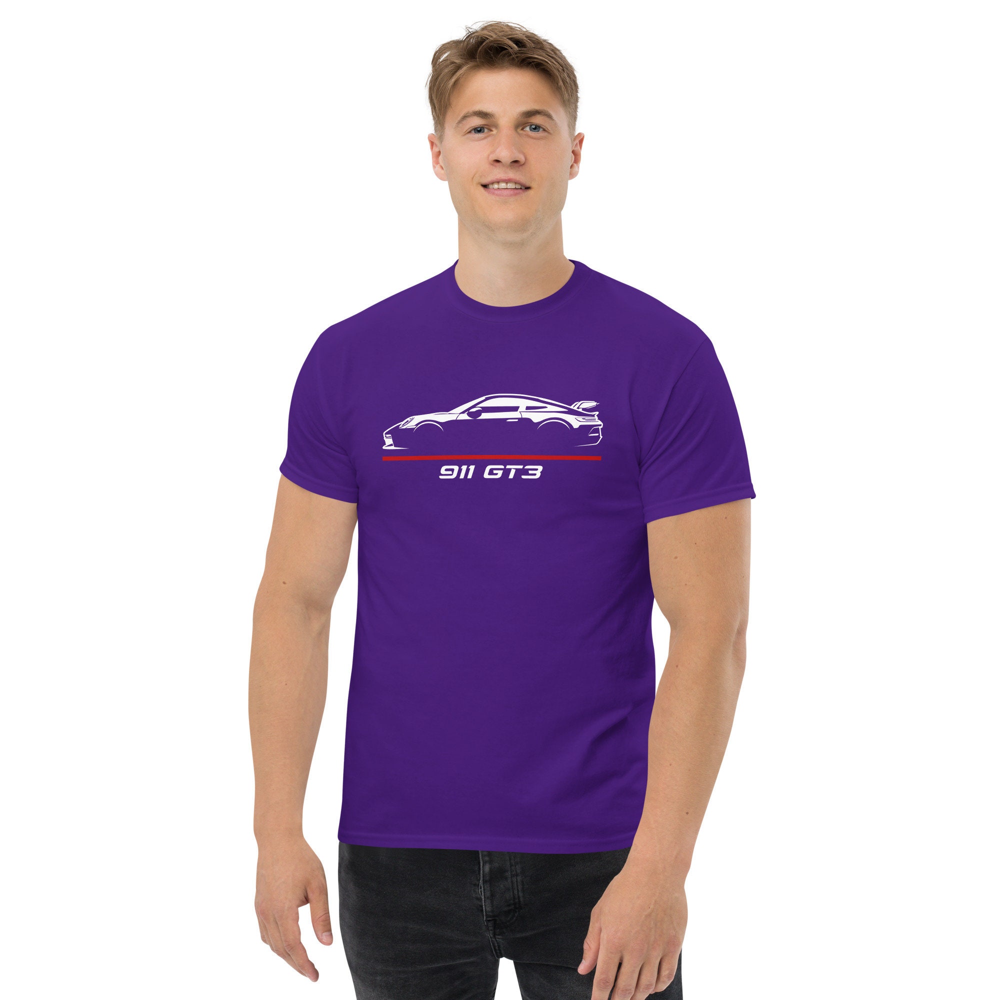 911 GT3 Car Enthusiast Tshirt Birthday Gift for Husband Etsy