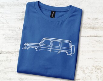 T-Shirt mit Leiterrahmen-Symbol – Zeitloses Geburtstagsgeschenk für Offroad-Fans