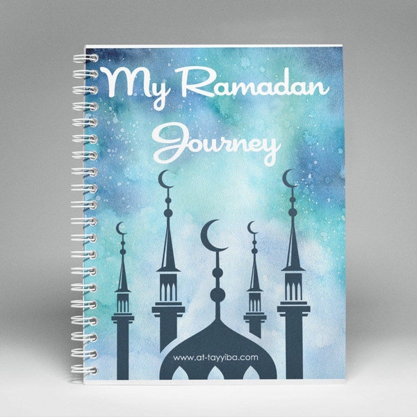 My Ramadan Journey Combo Activity Journal for Kids Names of Allah Salah Tracker Hadiths Basic Islamic Knowledge Activity Book 120+ Pages