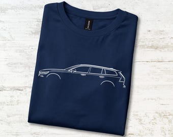 Modern Design Sport Wagon T-Shirt 2018-2022 2020s Swedish Estate Birthday Gift For Him