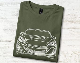 Turbo Hot Hatch Tuner T-Shirt 2010 Turbogeladener Hot Hatch Geburtstagsgeschenk für Papa