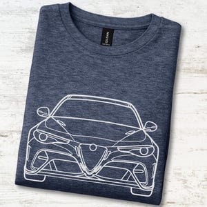 Alfa Romeo Giulia Tshirt - Etsy