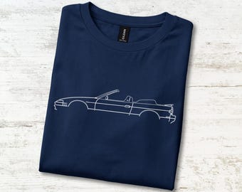 Drop Top Drift Coupe T-Shirt 1993 RWD Convertible Drift Coupe Tee Geburtstagsgeschenk für Papa