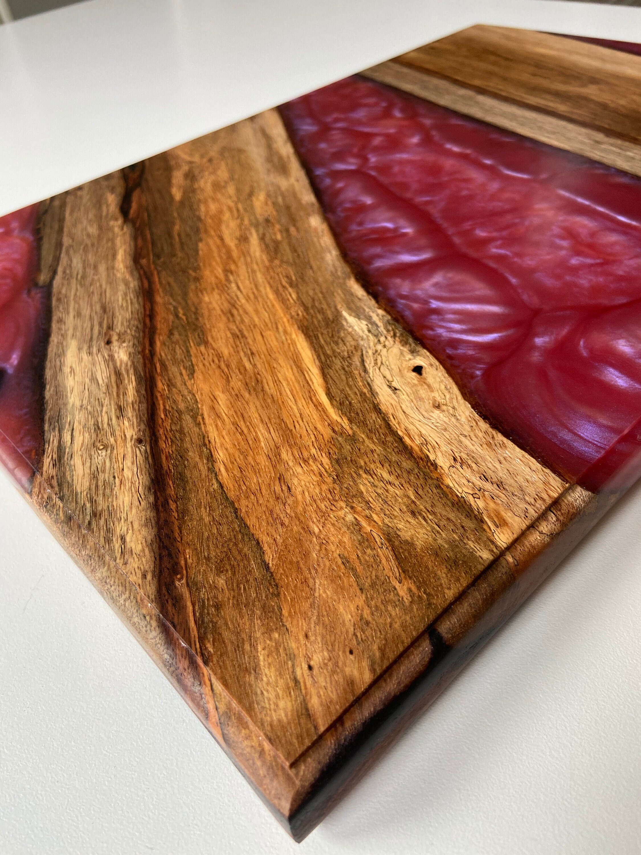 Two Sided epoxy and Wood charcuterie board Etsy