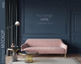 Blue Interior Etsy