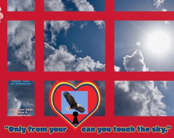 Touch The Sky Poster Etsy Singapore