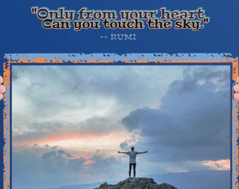 Touch The Sky Quote Etsy Touch The Sky Quote Etsy