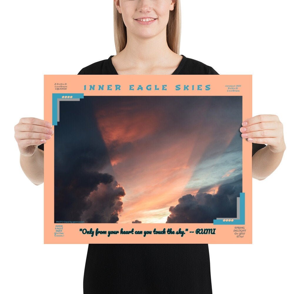 Our Favorite Quote From Rumi Only From Your Heart Can Etsy Our Favorite Quote From Rumi Only From Your Heart Can Etsy
