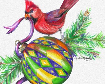 Christmas Cardinal