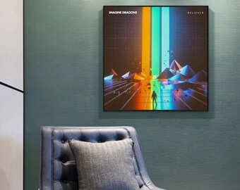 Imagine Dragons Believer Etsy