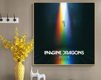 Imagine Dragons Poster Etsy