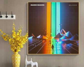 Imagine Dragons Believer Etsy