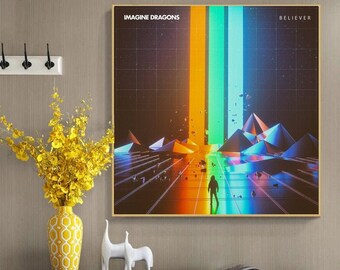 Imagine Dragons Believer Etsy