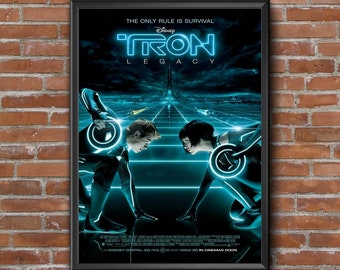 Quorra Tron Legacy Vintage Inspired Canvas Art Picture size A1 New!