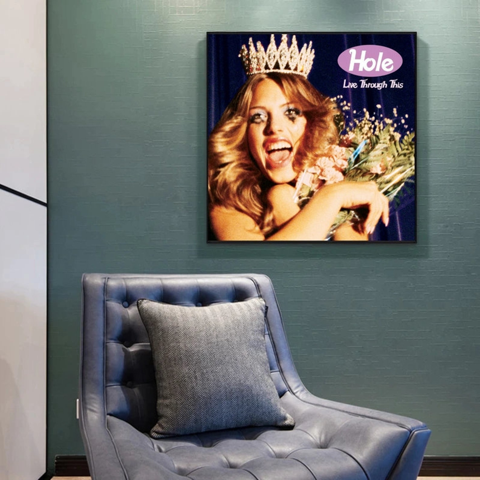 Hole Live Through This Music Album Cover Canvas Poster No Etsy