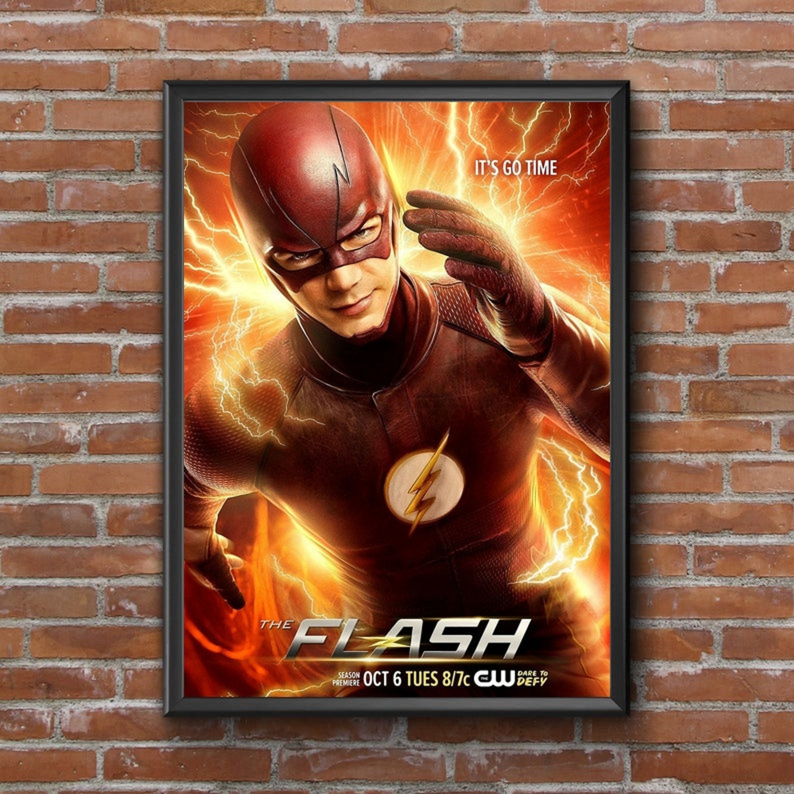 The Flash Movie Poster Wall Painting Home Decoration No Etsy
