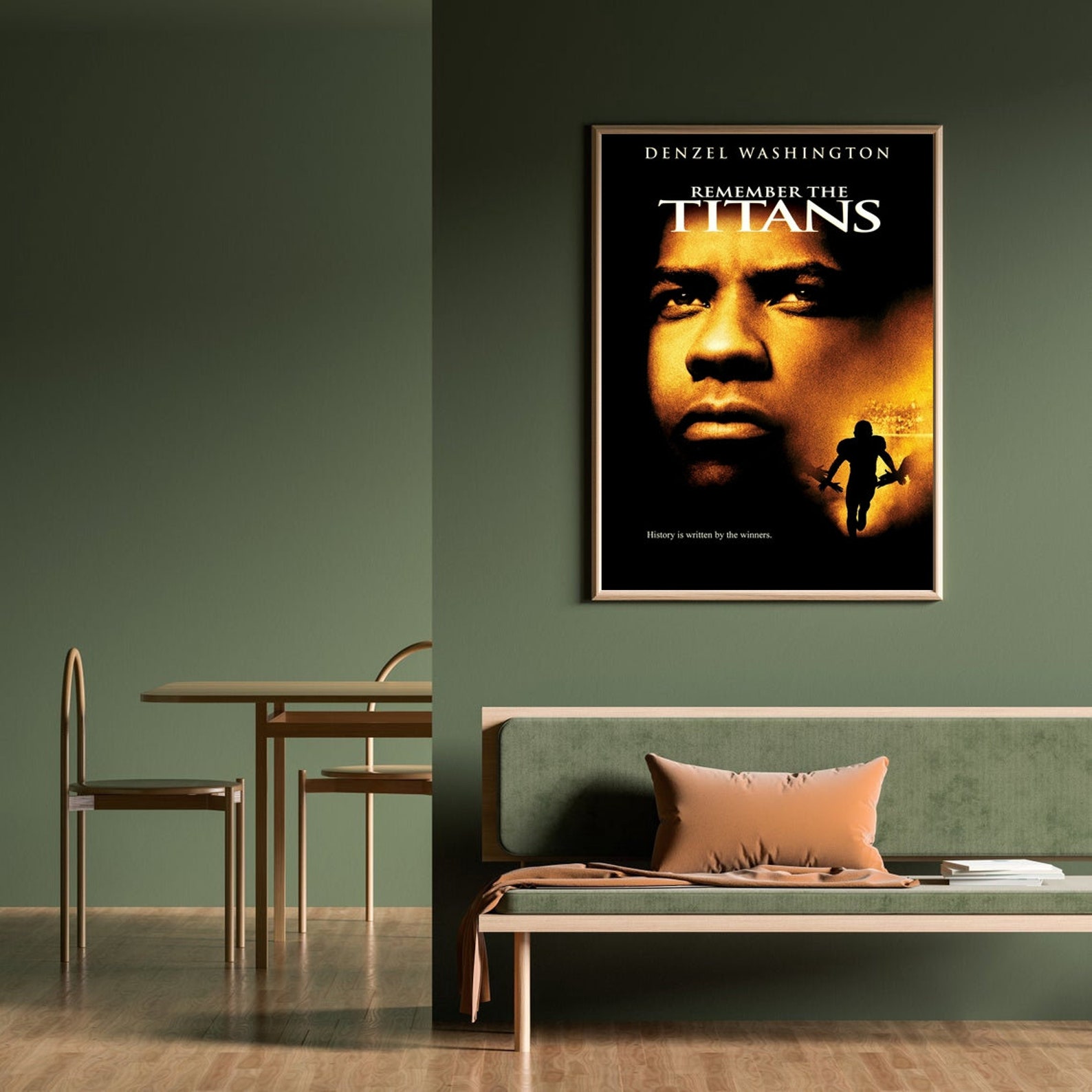 Remember The Titans Movie Poster Wall Painting Home Decoration Etsy