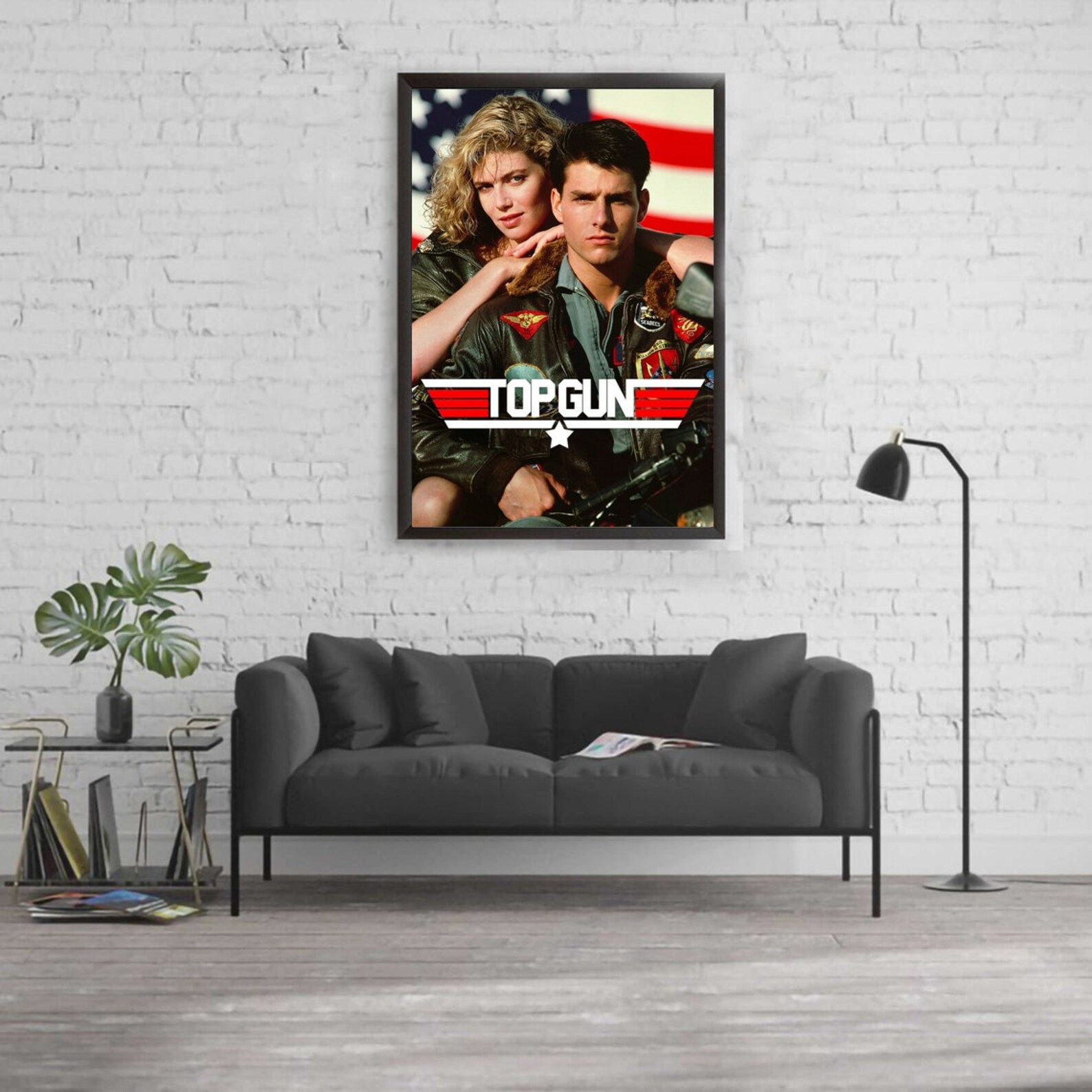 Top Gun Movie Poster Wall Painting Home Decoration No Frame Etsy