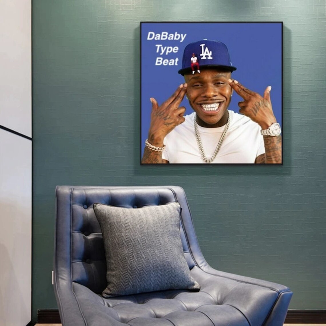 Dababy baby on baby Music Album Cover Canvas Poster No Etsy