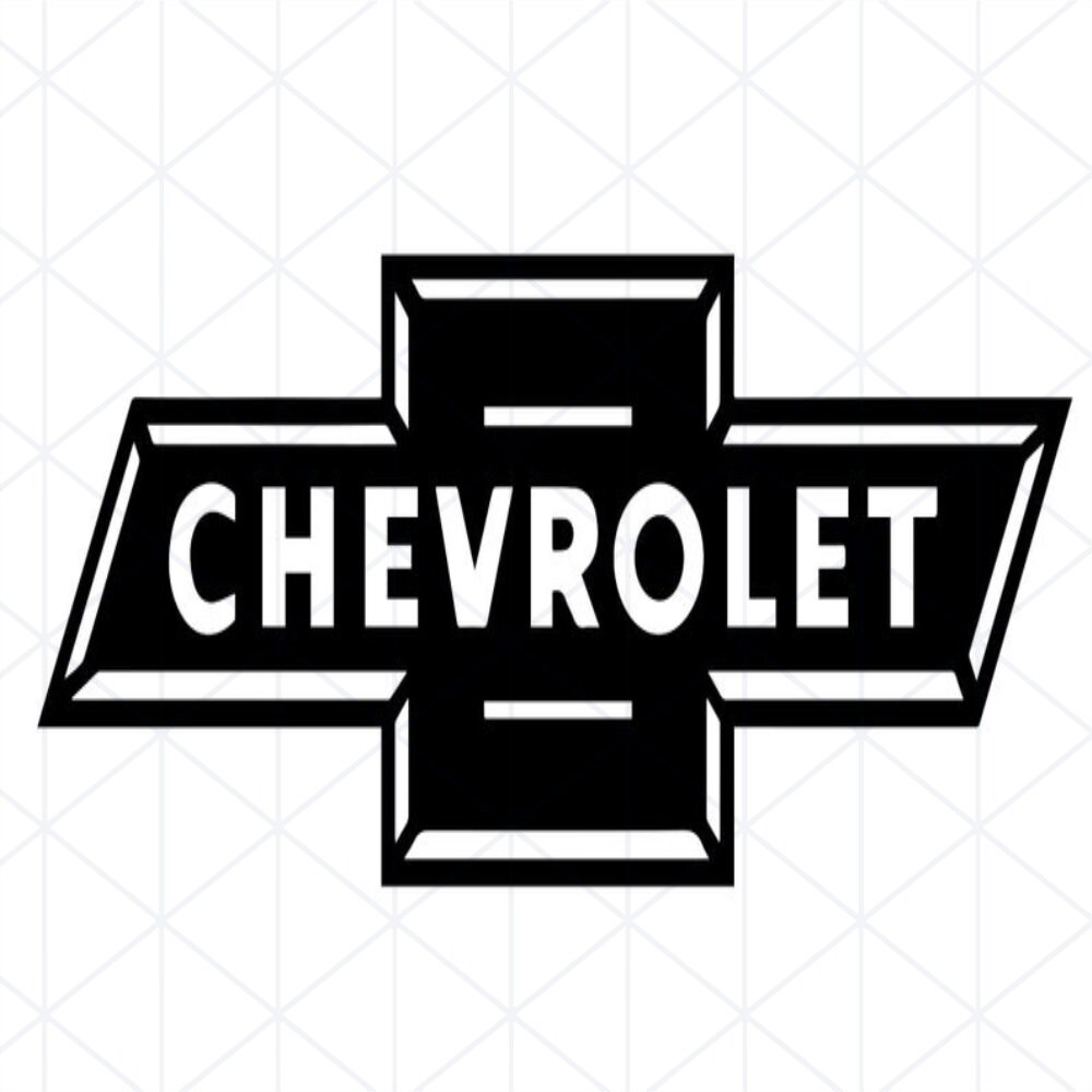 Chevrolet Car Chevy Logo SVG Cutting Files for the Cricut and Etsy