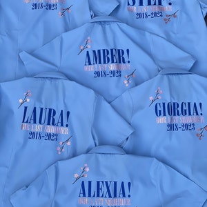 LEAVERS SHIRT 2024 , mamma Mia inspired , keepsake , glitter , personalised , primary leavers , school leavers , year 11 , year 6 , college image 4