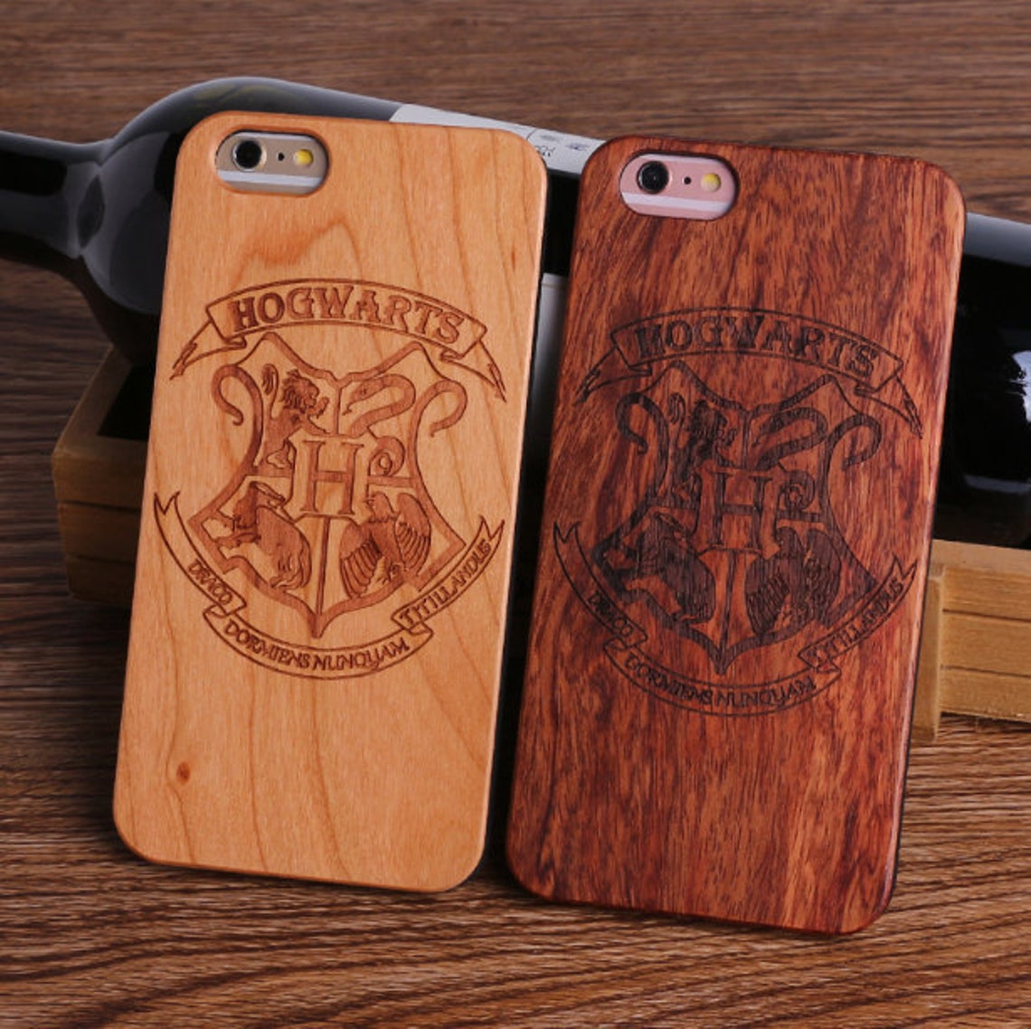Harry Potter Wood Phone Case Personalized Case iPhone 12 Pro Etsy