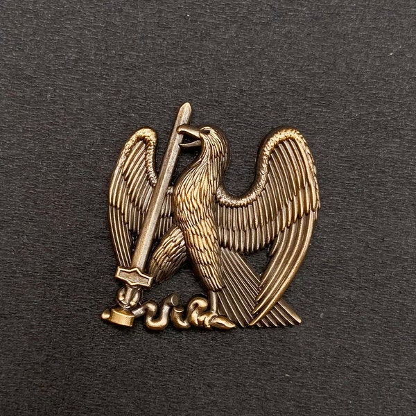 Eagle Lapel Pin Armenian symbol Hero Տարոնի Արծիվ  Tseghakronism Garegin Nzhdeh Ceghakronism Խորհրդանիշ  Protector Talisman Soldier pin