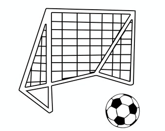 Soccer Goal Svg Etsy Soccer Goal Svg Etsy