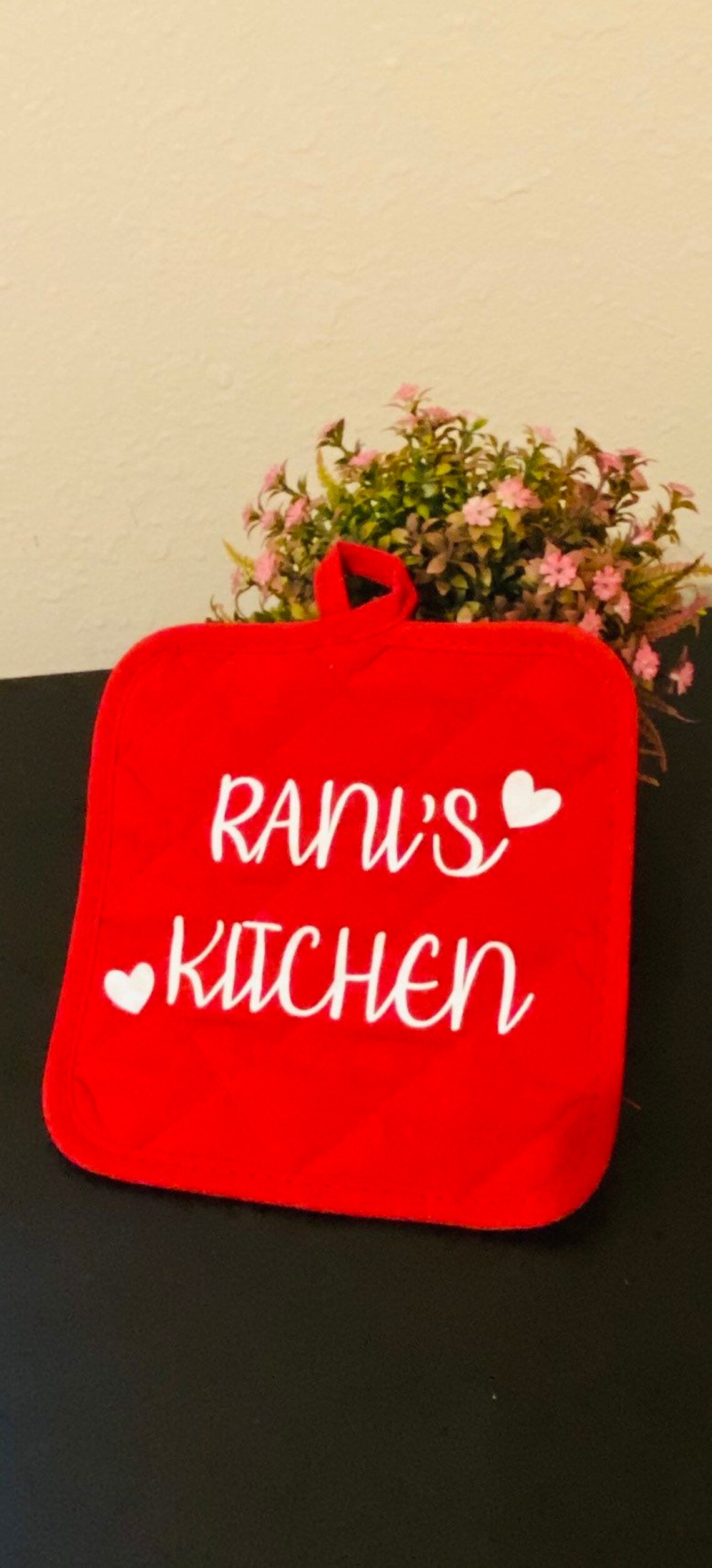 Custom Pot Holder Cute Pot Holder Personalized Pot Holder Etsy