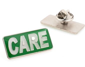 NHS Green Care Enamel Lapel Pin Badge Nurse Doctor Healthcare Assistant