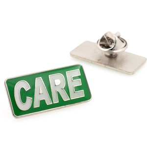 NHS Green Care Emaille Anstecknadel Abzeichen Krankenschwester Arzt Krankenschwester