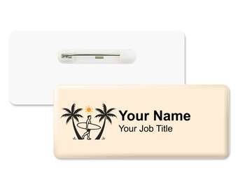 Badgemaster Hello My Name Is Name Badge 76 X 32mm | Japan