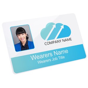 Badgemaster Your Logo Personalised Business Professional Photo ID With