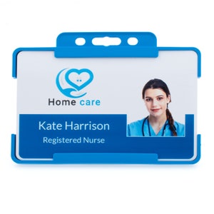 Badgemaster Your Business Logo Personalised Custom Photo ID Card With ...