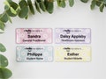 Resin Finish Hello My Name Is Daisy Name Badge Reel Student Nurse Doctor Midwife Hospital NHS Practitioner Nursery school preschool 76x32mm product logo
