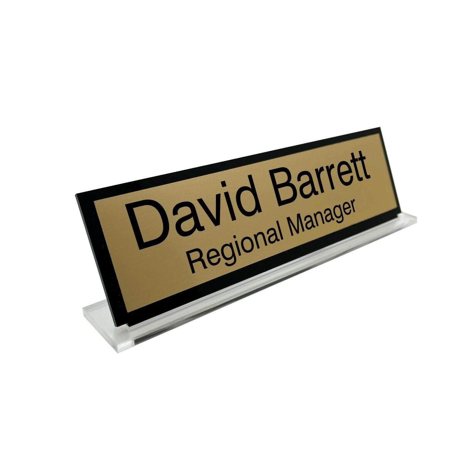 Personalised Free Standing Desk Name Plaque Desk Name Plate Etsy UK