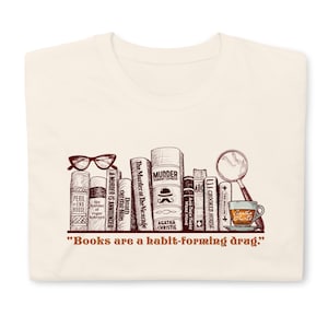 Agatha Christie Books: Short-Sleeve Unisex T-Shirt