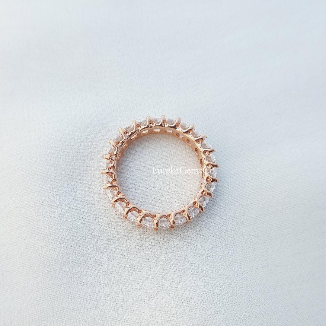 Half Eternity With Full Eternity Band Upgrade Radiant - Etsy